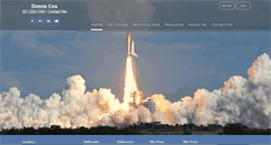 Desktop Screenshot of donnacoxhomes.com